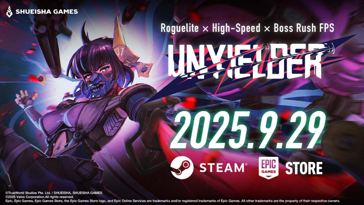 高難度 BOSS 連戰 FPS 遊戲《UNYIELDER 不屈者》 確認 9 月 29 日 發售,同步登陸 Steam 、 Epic Games Store