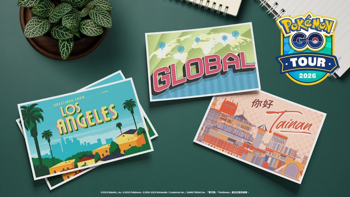 《Pokémon GO Tour 2026》確定登場!2 月台南、洛杉磯雙會場活動公開