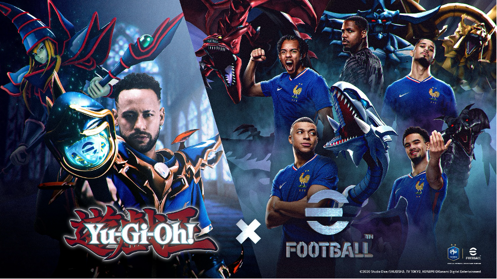 KONAMI 宣布 《遊戲王卡牌遊戲》 ×《eFootball™》 連動合作, Neymar Jr. 登場,數位遊戲同步慶祝
