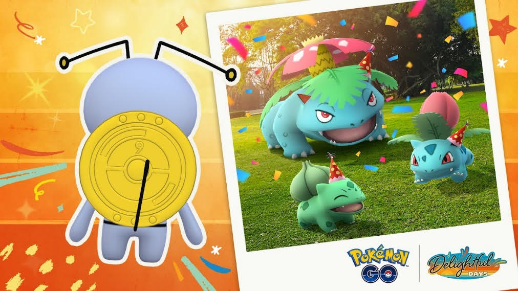 《Pokémon GO》 9 週年紀念派對盛大開跑,派對帽扮裝寶可夢、異色索財靈登場 1 image 756