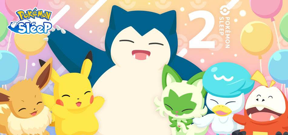 《Pokémon Sleep》 2 週年紀念嘉年華登場, 木守宮、 火稚雞、 水躍魚 加入