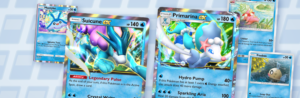 《Pokémon Trading Card Game Pocket》全新擴充包「未知水域」8 月 28 日登場 雷公、炎帝、水君現身